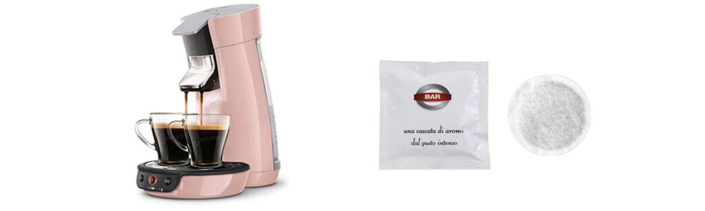groot Grafiek platform Personalized Senseo ® pods with logo | Caffè Le Naiadi